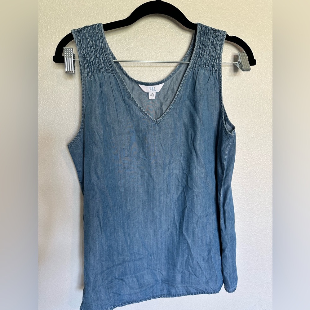 Denim tank